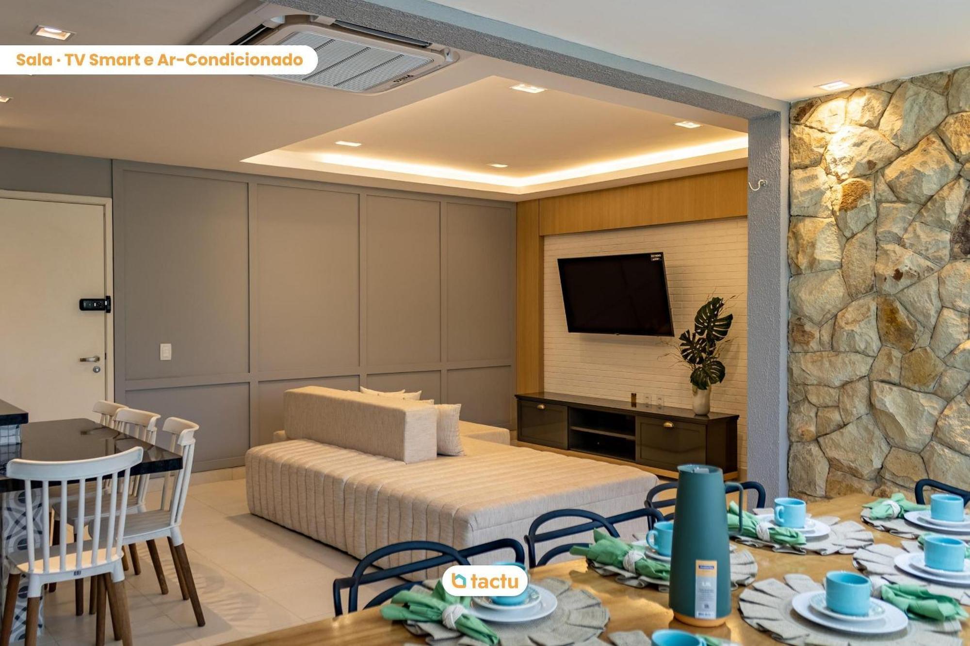 Vila Terreo Enorme Luxuoso No Vg Sun Cumbuco Por Tactu Exteriér fotografie